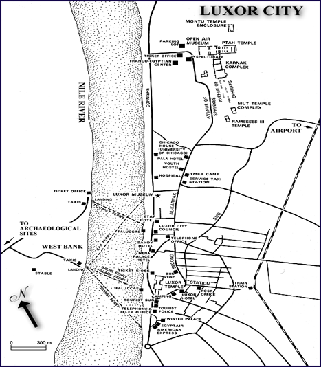 Aswan map