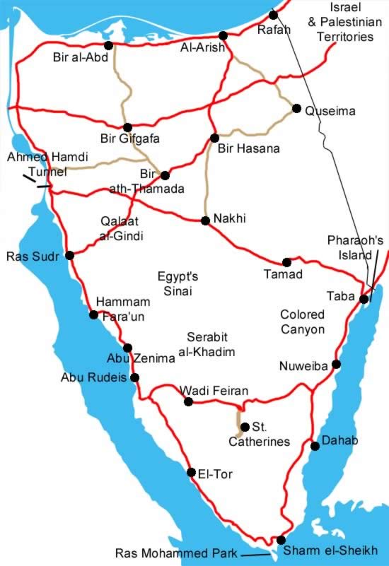 Aswan map