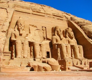 The great temple of Abu Simbel