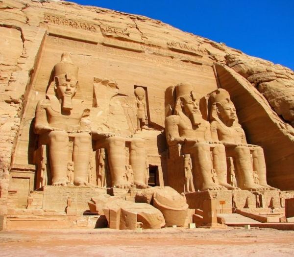 The great temple of Abu Simbel