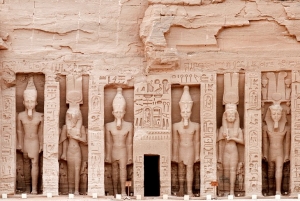 The small temple of Abu Simbel