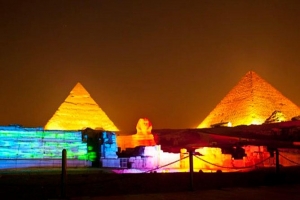 Sound and Light Show in Egypt