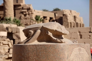The kheper Scarab at Karnak Temples